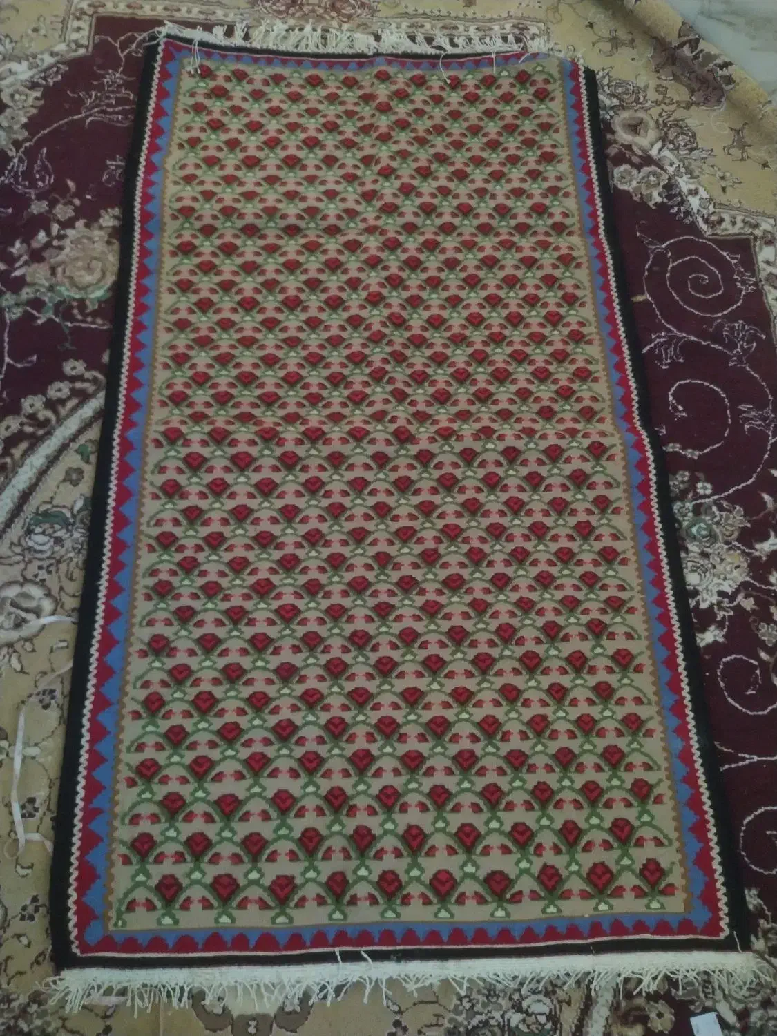 گلیمچه نو|گلیم، جاجیم، گبه|بیجار, |دیوار