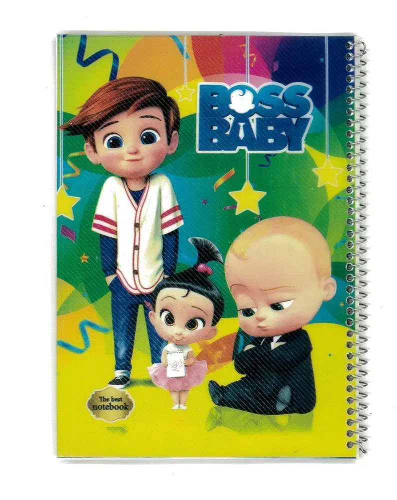 دفتر۵۰برگ‌ سیمی جلد طلقی کاغذ۷۰گرم|لوازم التحریر|شیراز, دلجو|دیوار