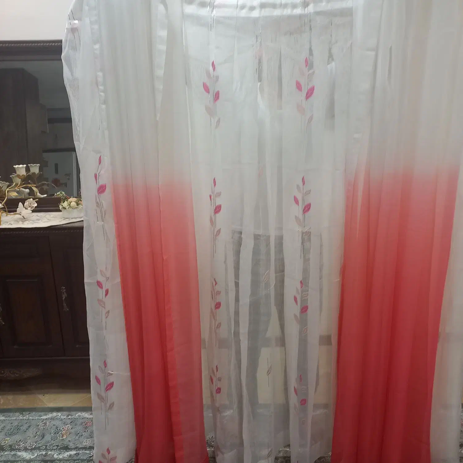 پرده|پرده، رانر، رومیزی|تهران, سازمان برنامه شمالی|دیوار