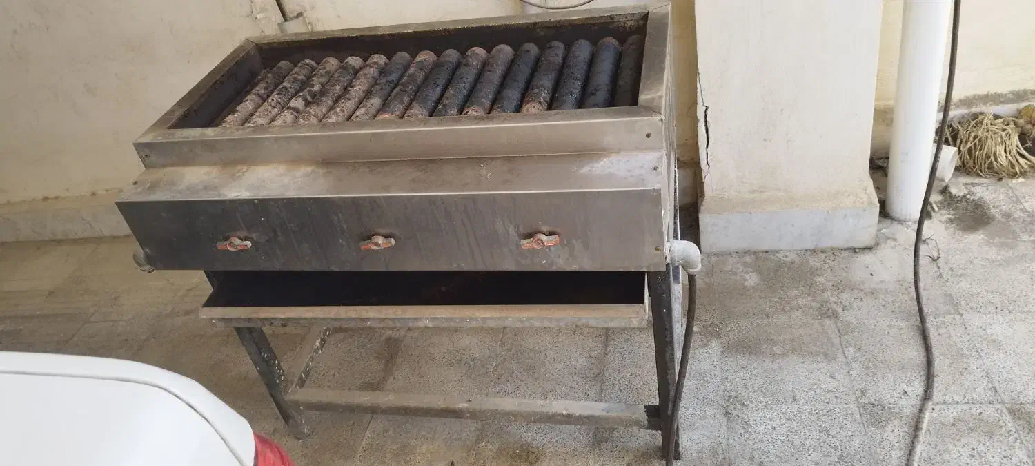 کباب پز استیل گازی ایستاده|اجاق گاز و لوازم برقی پختوپز|گرگان, |دیوار
