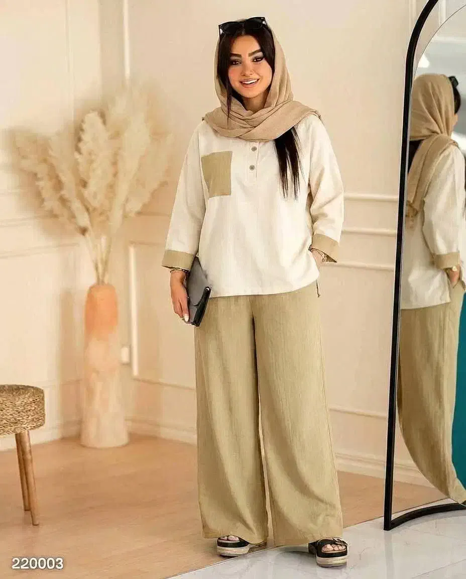 ست لنین|لباس|رباط‌کریم, مسکن مهر آبشناسان|دیوار