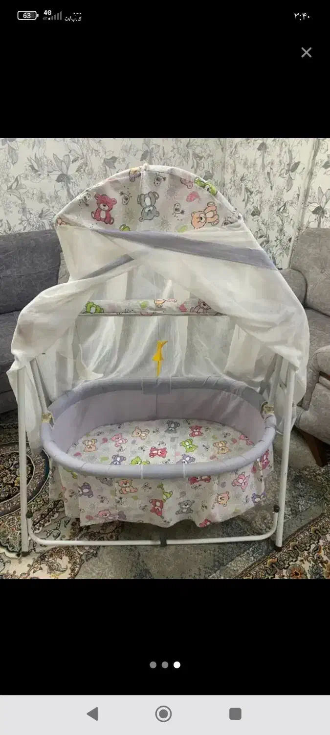 گهواره بی بی پلاس|تخت و صندلی بچه|قم, جمکران|دیوار