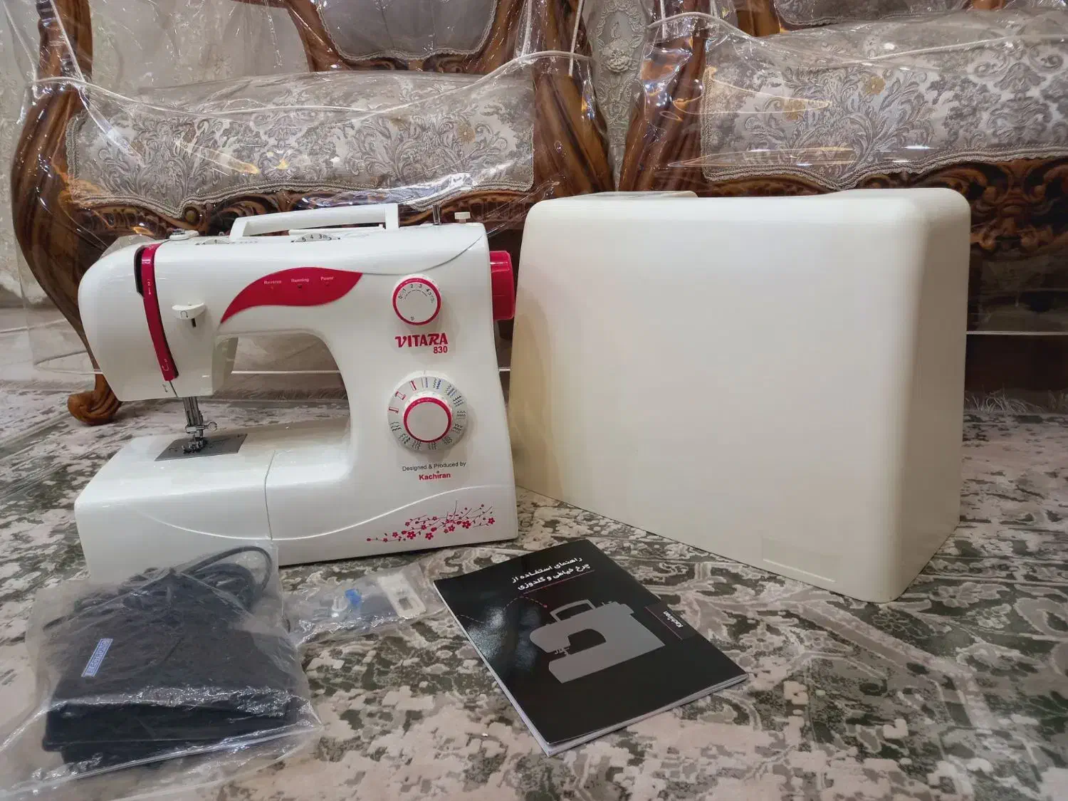 چرخ خیاطی کاچیران ویتارا اصل اکبندنو استفاده نشده|چرخ خیاطی و ریسندگی|مشکیندشت, |دیوار