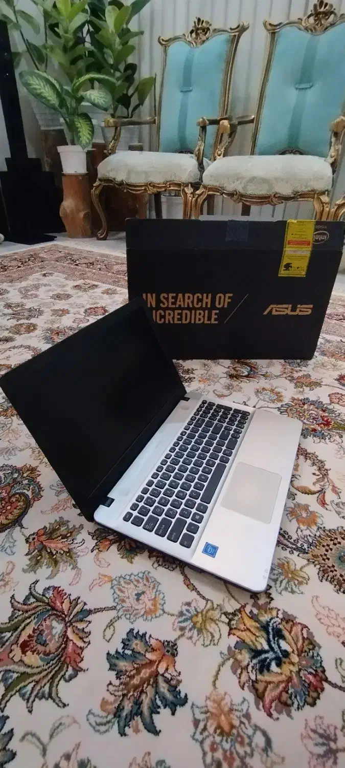 لپتاپ تمیز ایسوز با هارد SSD تولید 2017 برج 12|رایانه همراه|اصفهان, فروردین|دیوار