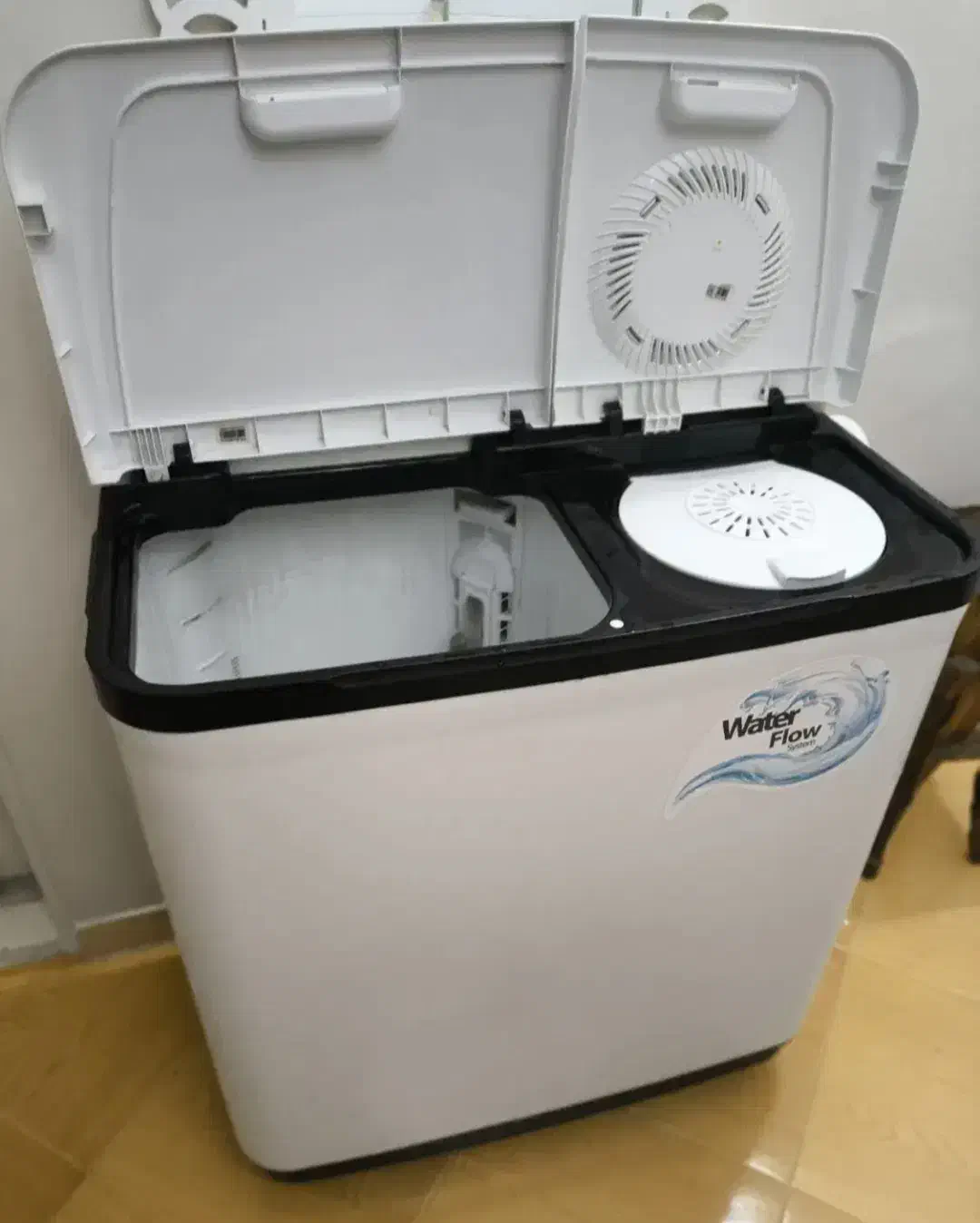 لباسشویی دوقلو پاکشوما 10 کیلویی نو|ماشین لباسشویی و خشک‌کن لباس|کرج, شهرک فهمیده|دیوار