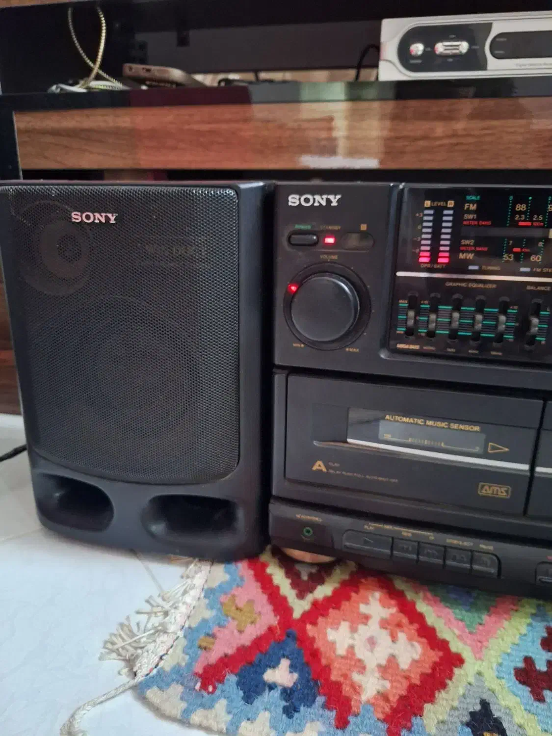 ضبط SONY بلوتوث خور اصل|سیستم صوتی خانگی|محمدیه-قزوین, |دیوار