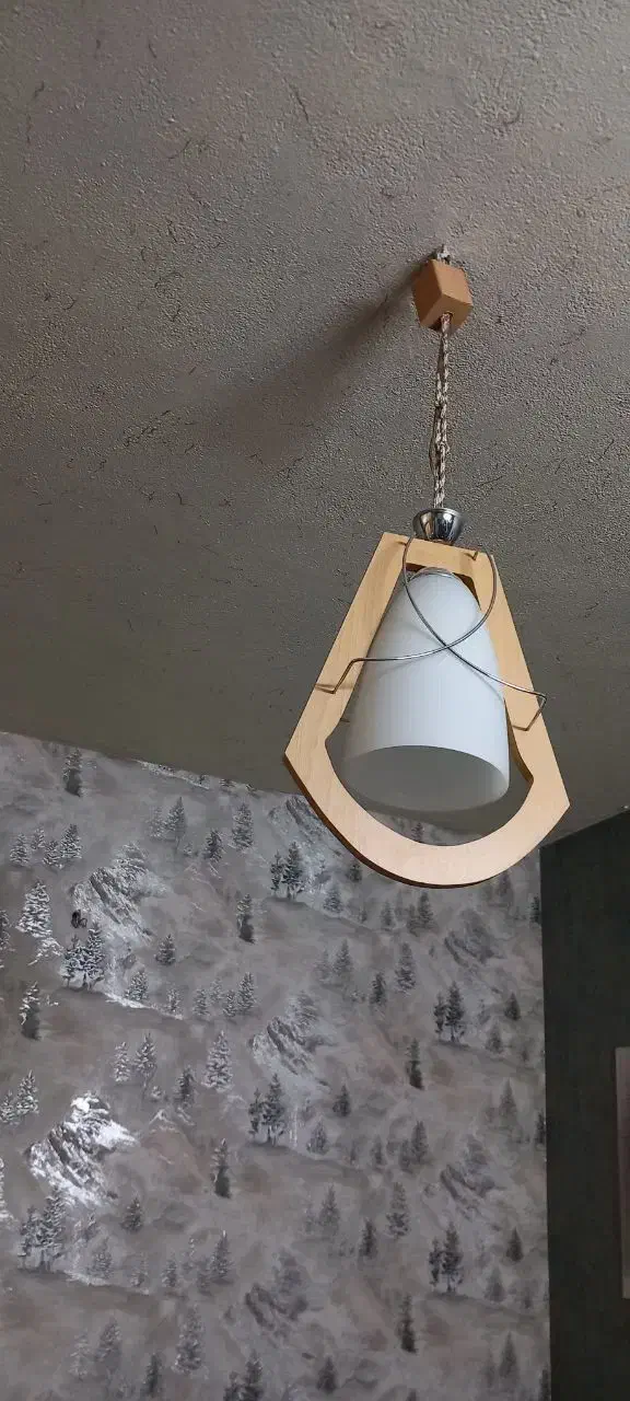 چراغ خواب و لوستر|لوستر و چراغ آویز|مشهد, کوشش|دیوار