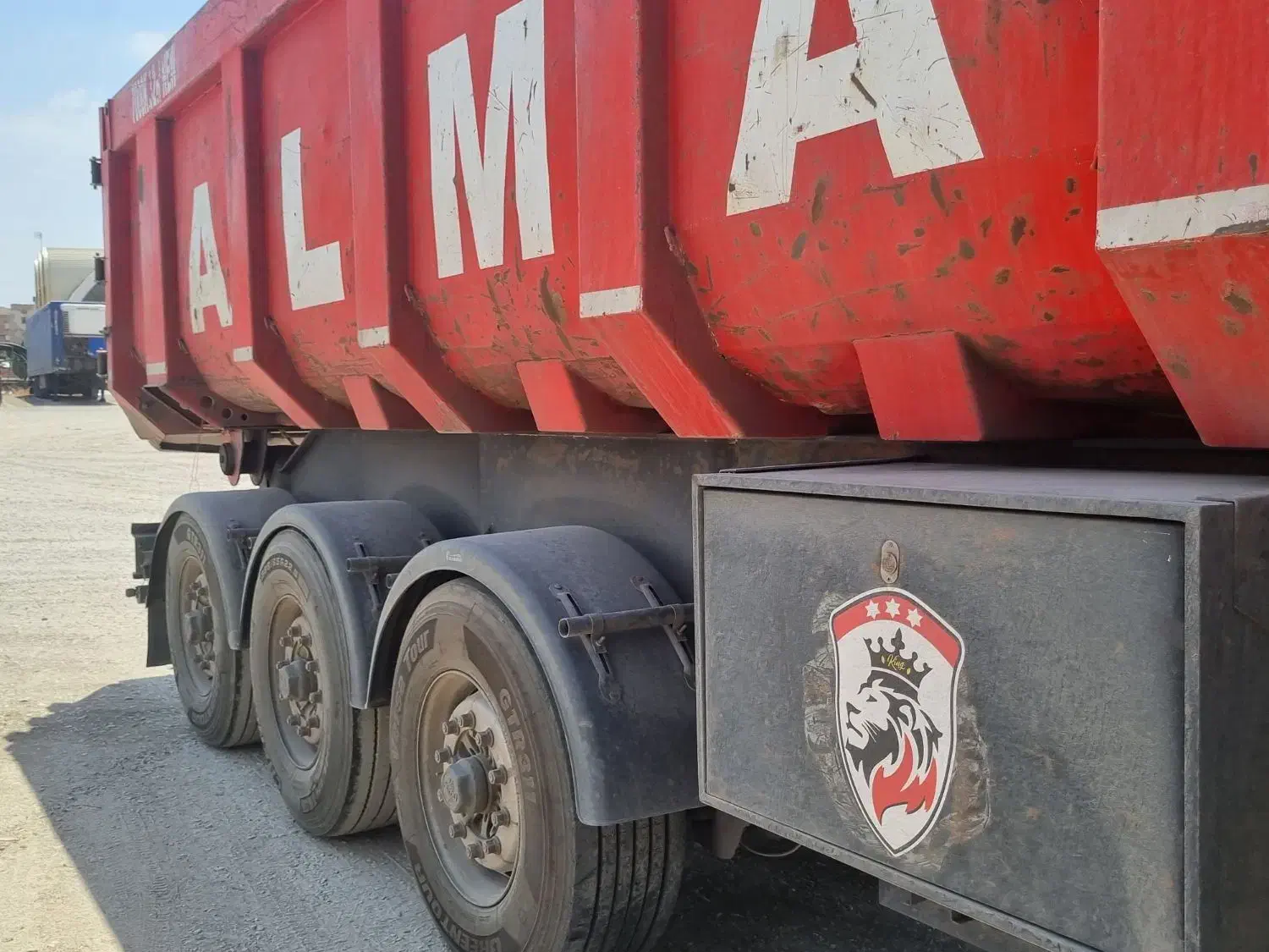 تریلی کمپرسی|خودرو سنگین|هشتگرد, شهرک بعثت|دیوار