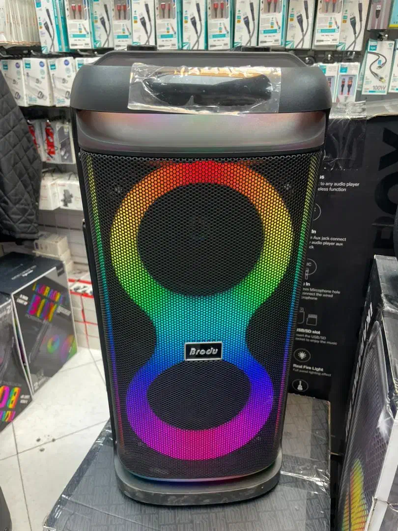اسپیکر پارتی باکس BRODO BTS1992گارانتی۶ماهه|سیستم صوتی خانگی|خرم‌آباد, |دیوار
