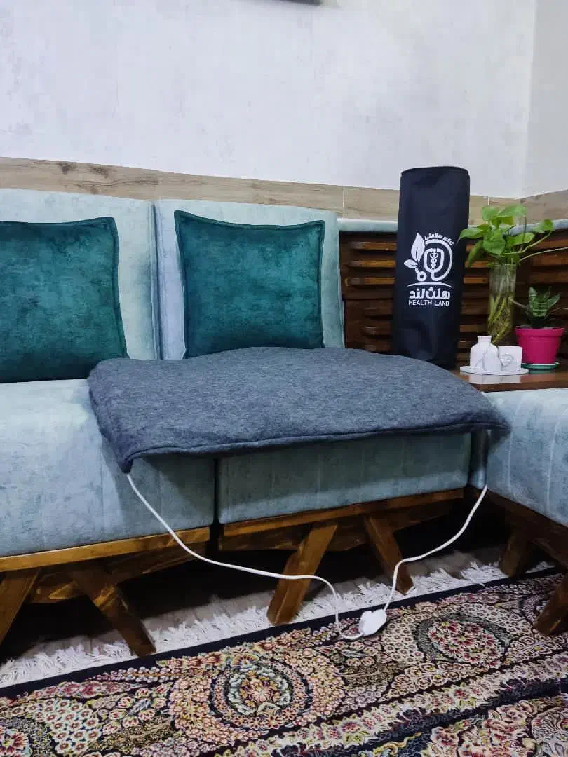 تشک طبی حرارتی برقی پشم اصل هلث لند|تخت و سرویس خواب|تبریز, |دیوار