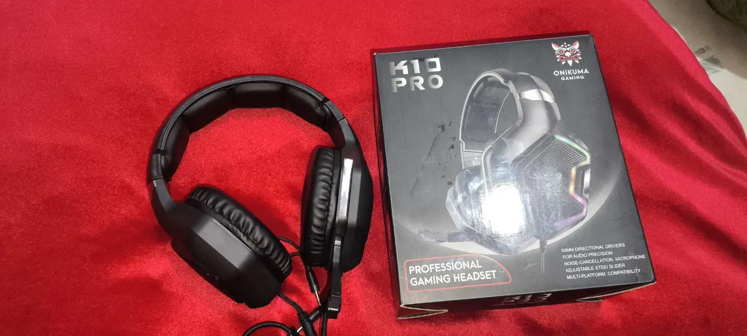 هدفون گیمینگ اونیکوما K10 pro|قطعات و لوازم جانبی رایانه|گرگان, |دیوار