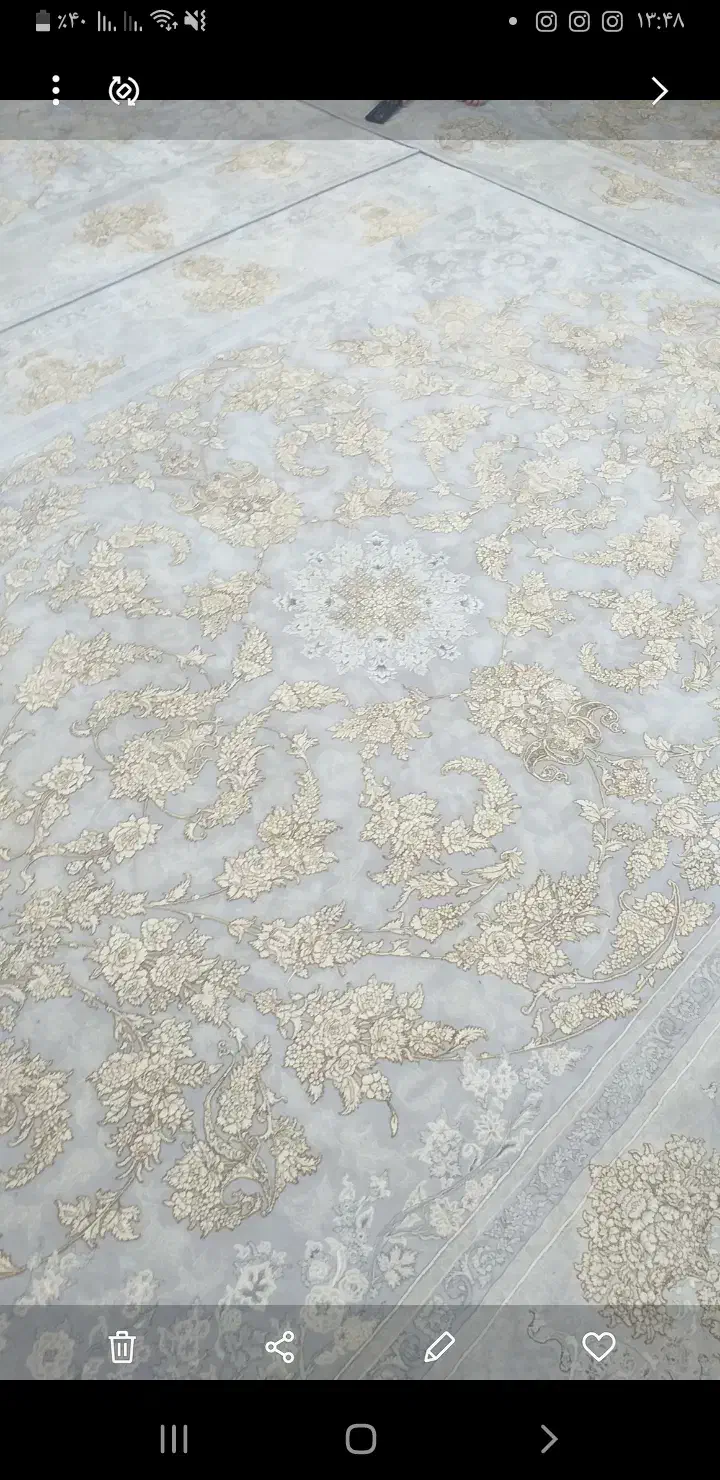 ۳ عدد فرش ۶ متری نونو تازه خریدم ۱۲۰۰ شانه|فرش|ساوه, |دیوار