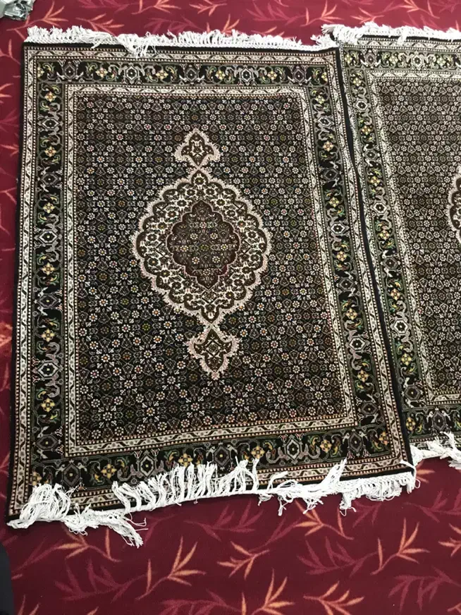 قالیچه طرح ماهی دستبافت|فرش|تهران, میرداماد|دیوار