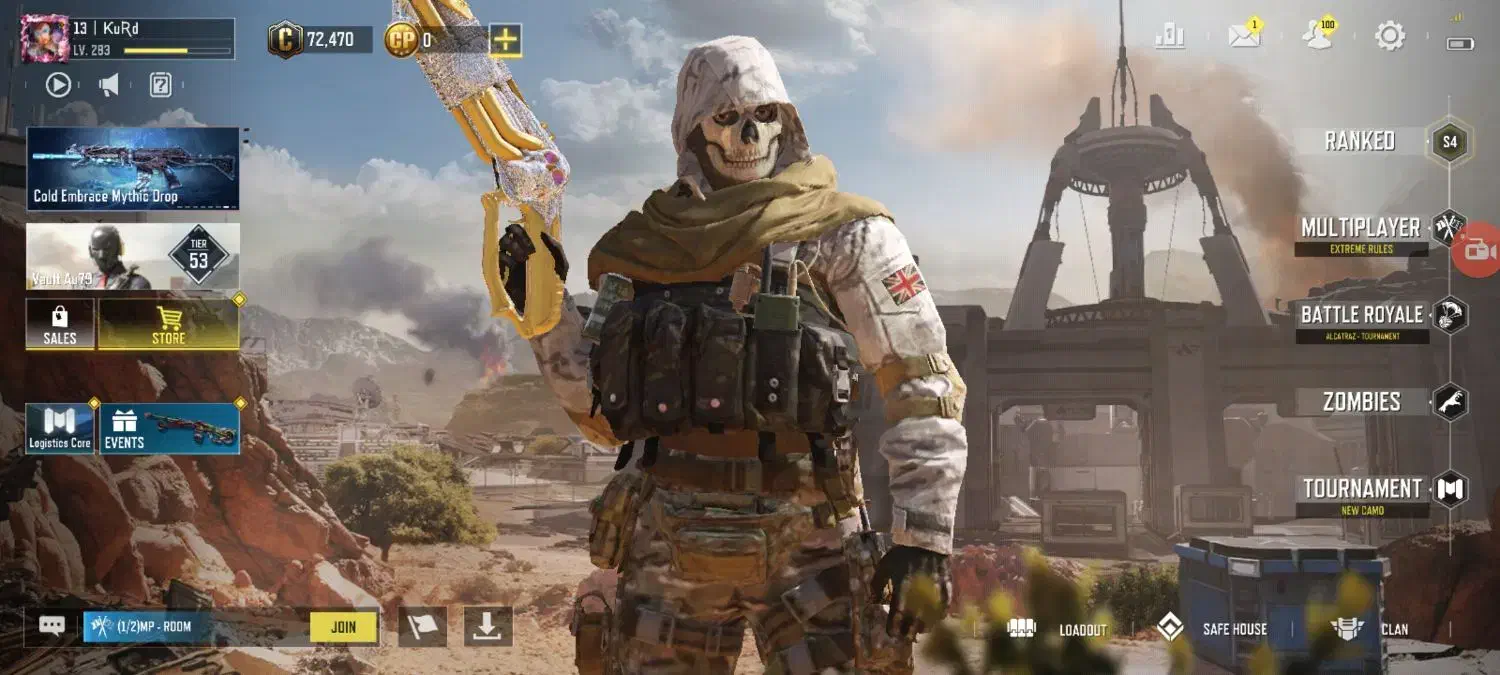 اکانت کالاف پول یدونه بتل پس|کنسول، بازی ویدئویی و آنلاین|قروه, |دیوار