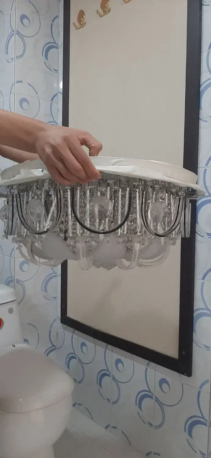 لوستر سقفی|لوستر و چراغ آویز|تبریز, |دیوار