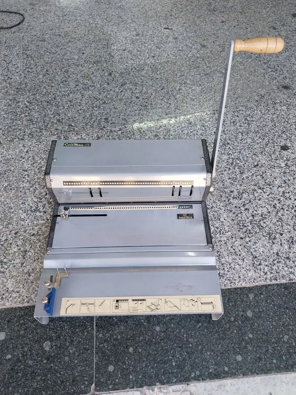 دستگاه سیمی صحافی پانچ فنرزن مارپیچ کتاب سوپربایند|دفتر کار|تهران, چیتگر جنوبی|دیوار