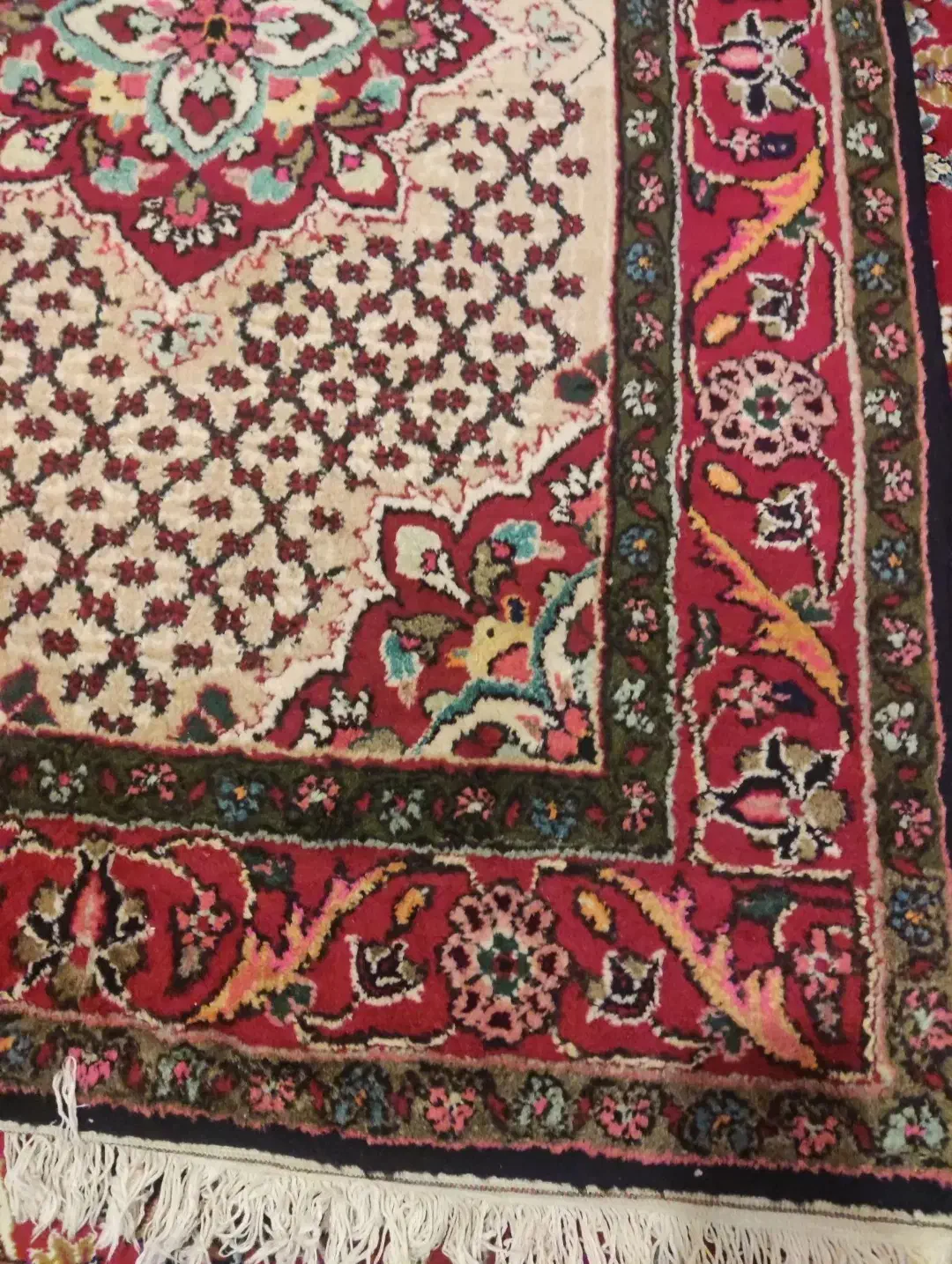 یک جفت قالیچه دستباف قدیمی|فرش|کرمانشاه, |دیوار