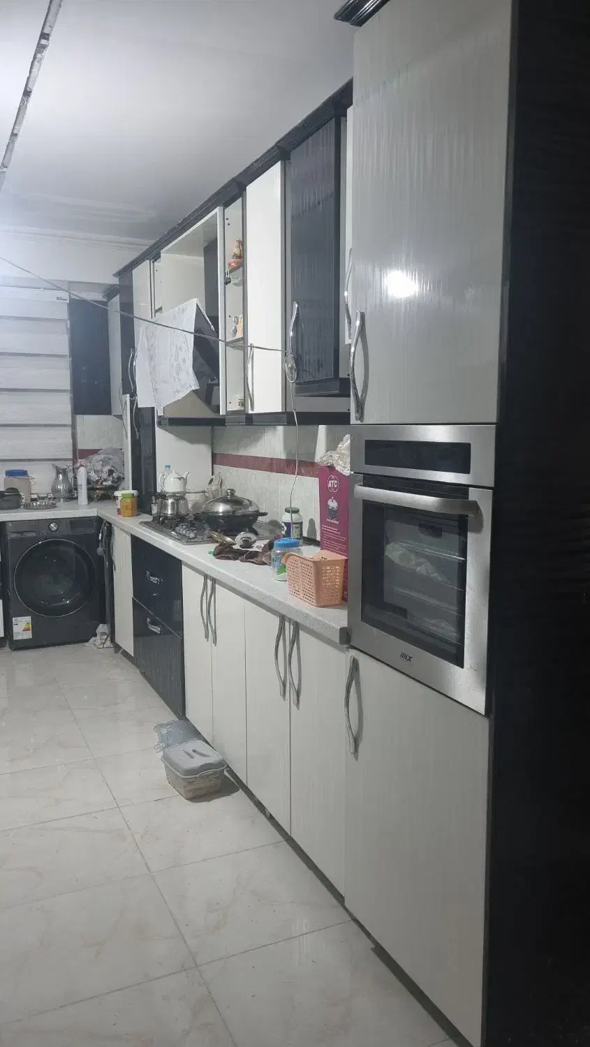 کابینت آشپزخانه|کتابخانه، شلف، قفسههای دیواری|اندیشه, اندیشه فاز ۳|دیوار