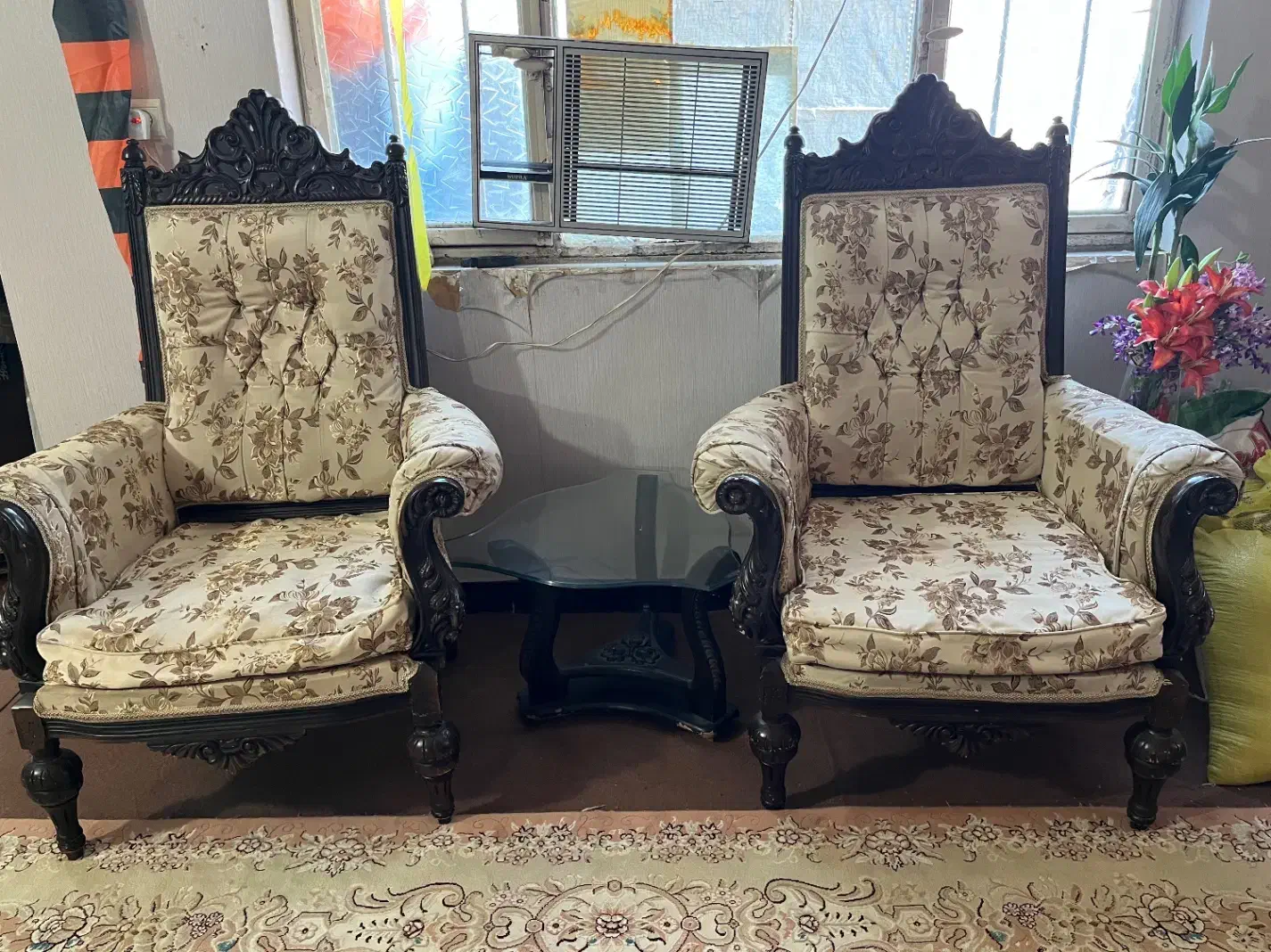 مبلمان سلطنتی۹ نفره|مبلمان خانگی و میز عسلی|اندیمشک, |دیوار