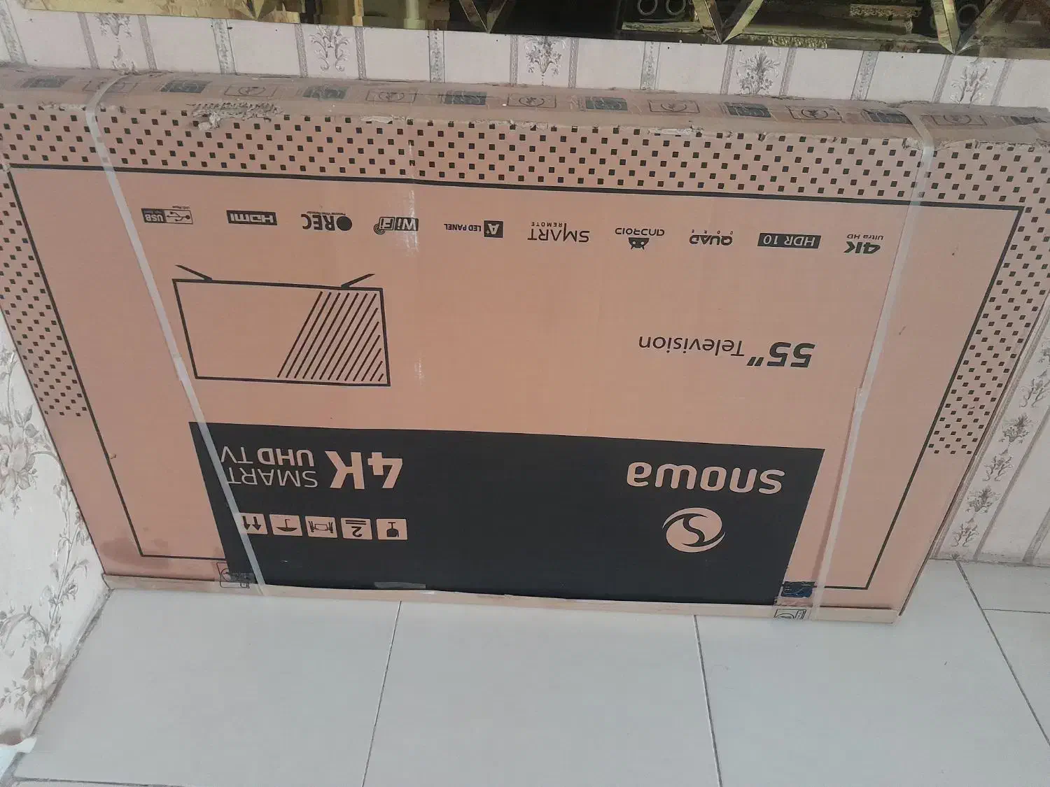 تلویزیون ۵۵ اسنوا پلمپ|تلویزیون و پروژکتور|مشهد, مصلی (کارمندان اول)|دیوار