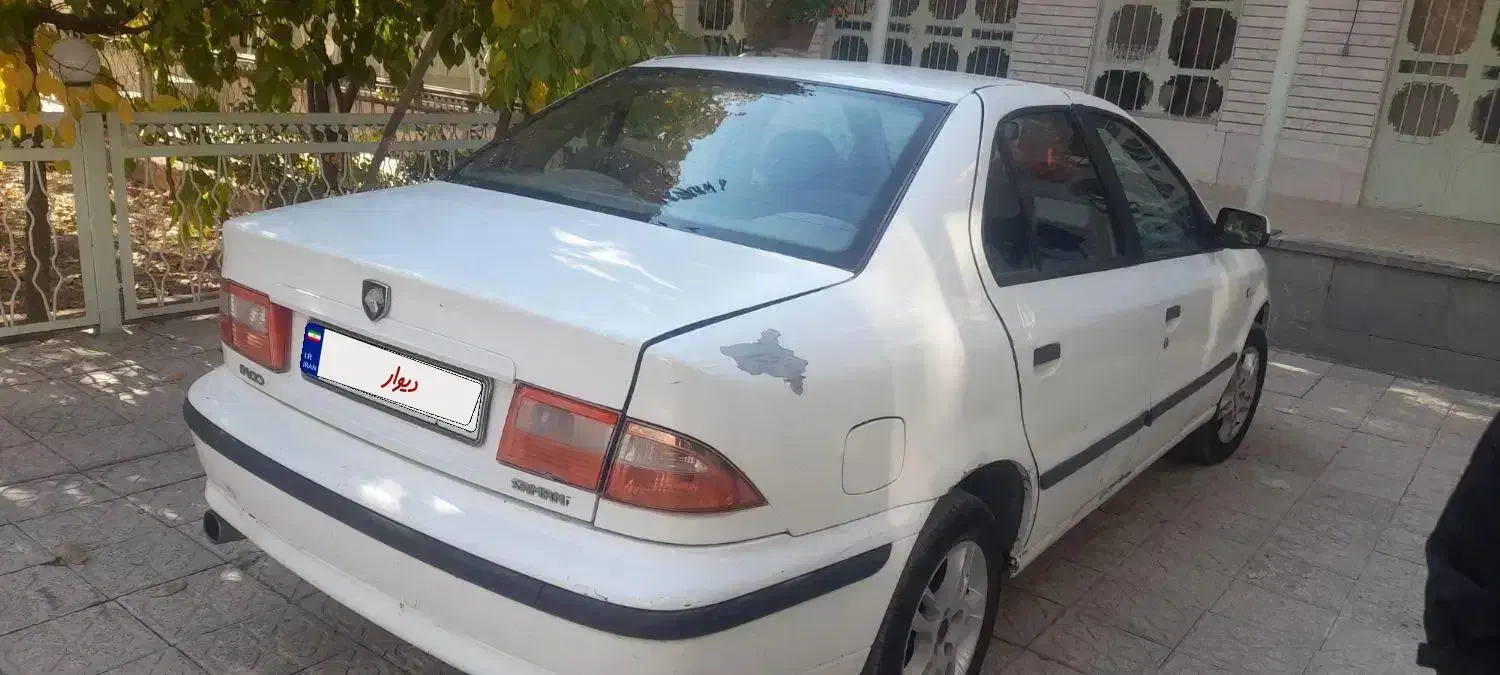 سمندکامل رنگ شاسی جلو سمت راننده ضربه جزئی|خودرو سواری و وانت|فارسان, |دیوار