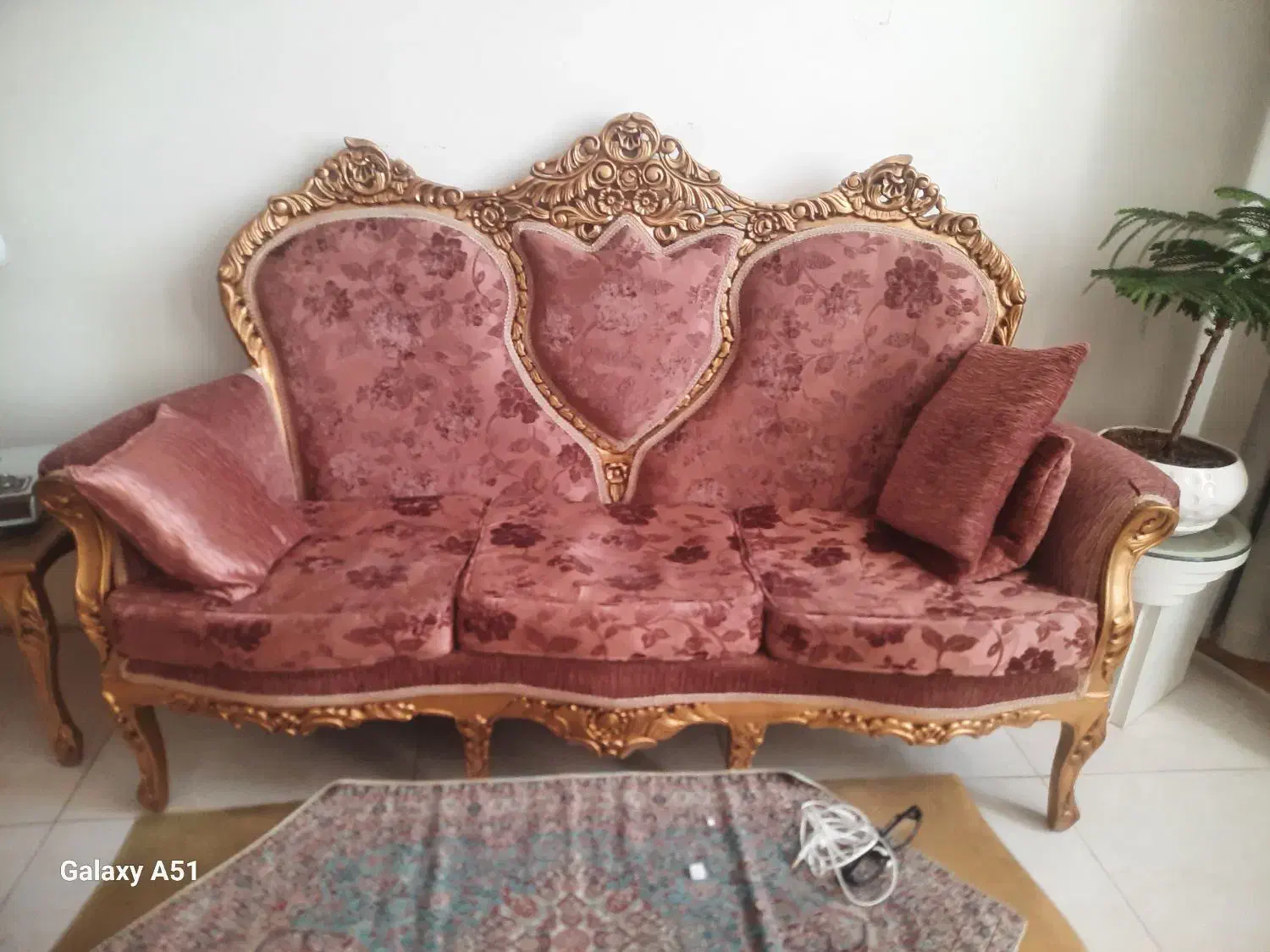 فروش مبل استیل و ۸ عدد صندلی ناهاخوری|مبلمان خانگی و میز عسلی|گرمدره, |دیوار