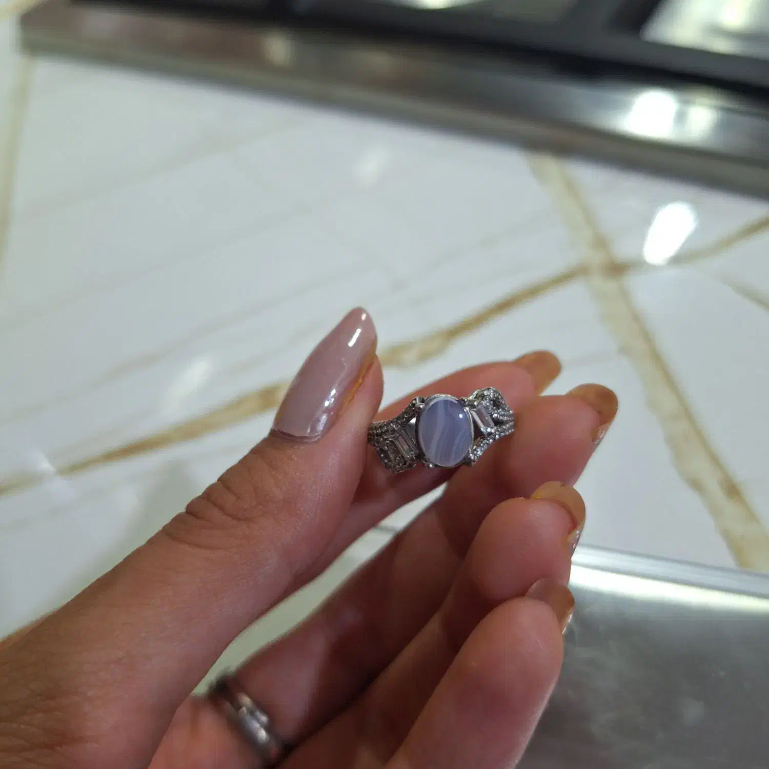 انگشتر نقره زنانه|جواهرات|زاهدان, |دیوار