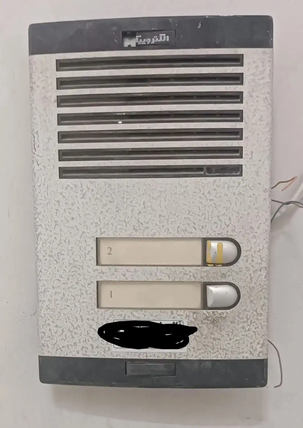 آیفن الکترونیک دو واحدی ساده|صوتی و تصویری|جهرم, |دیوار