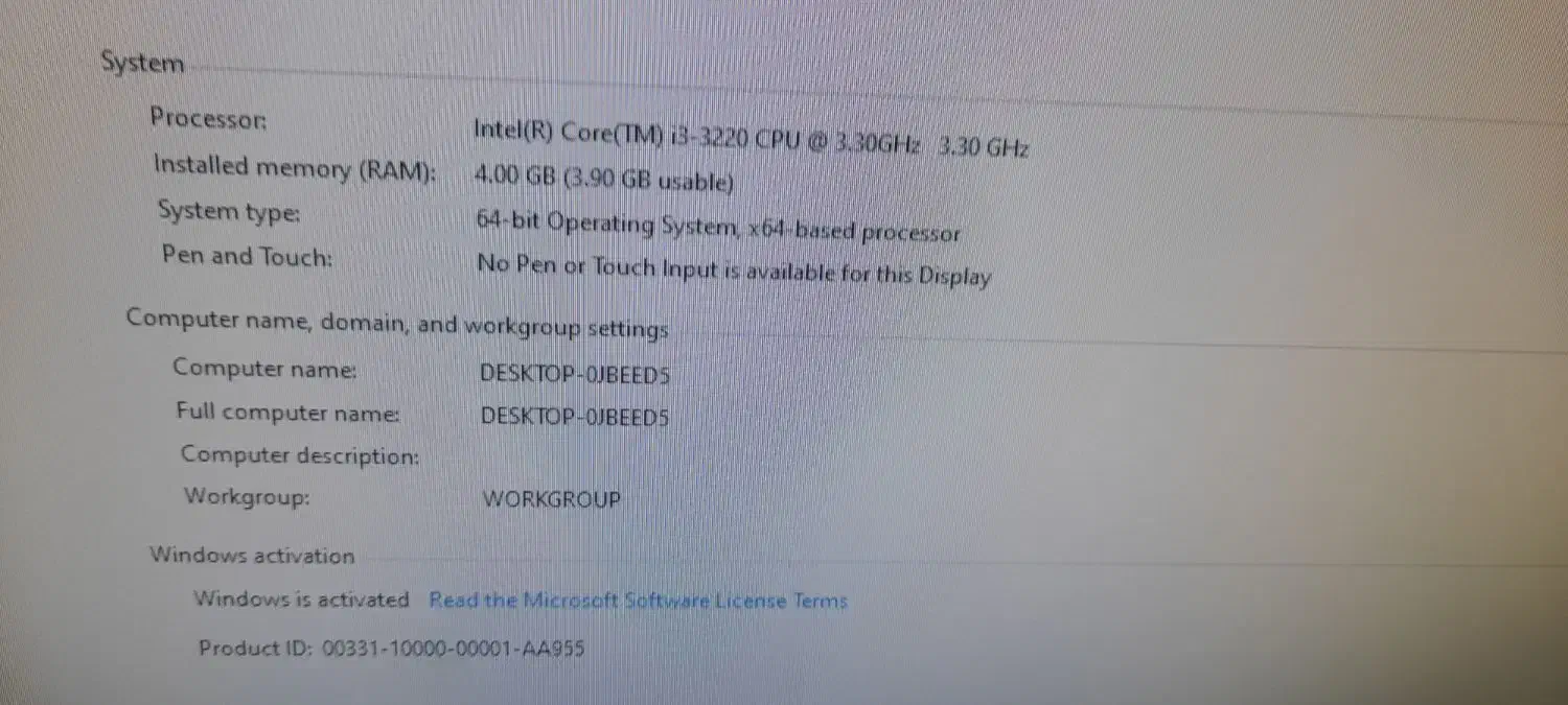 سیستم core i3 درحد نو|رایانه رومیزی|سنندج, |دیوار