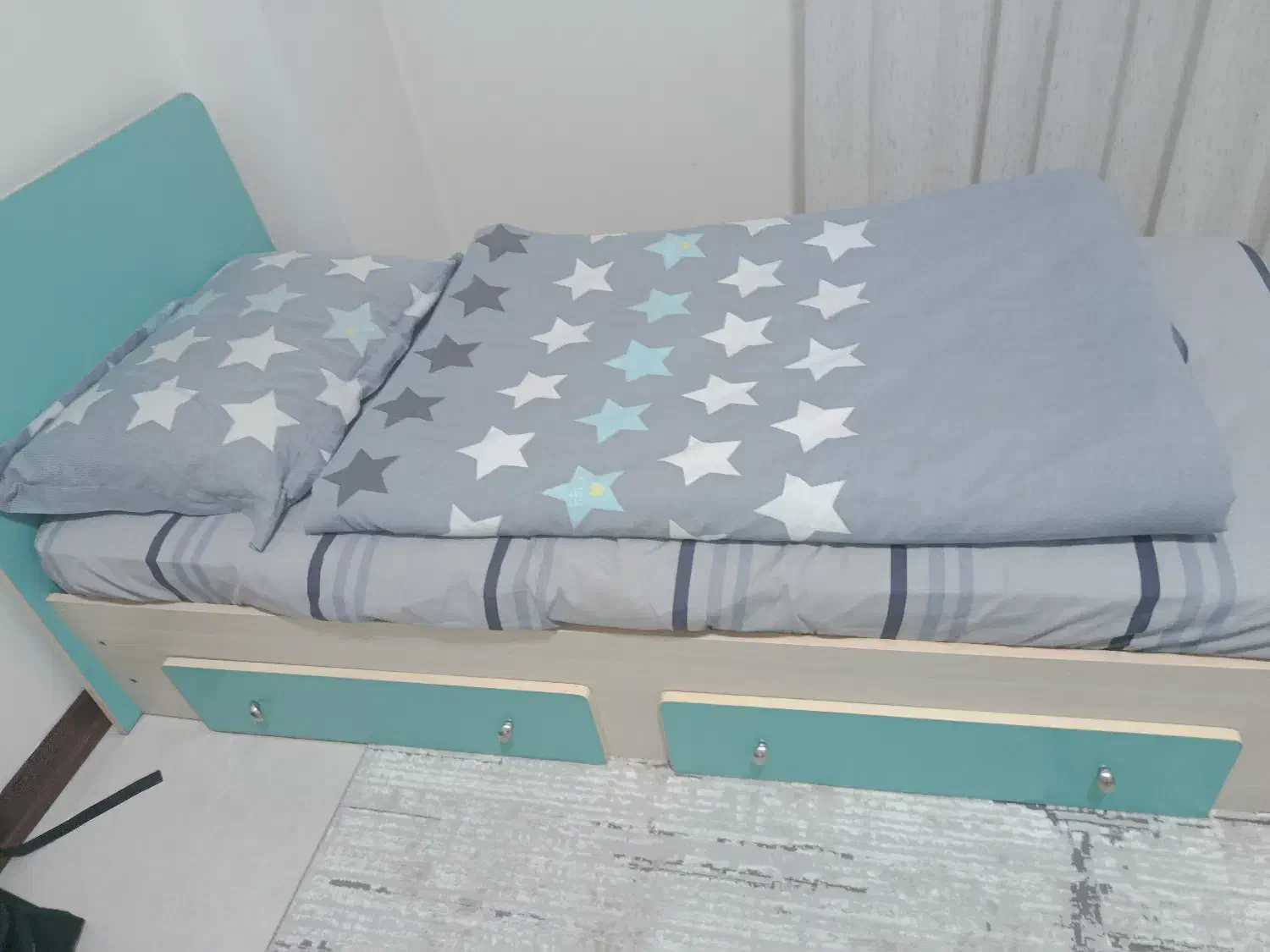 تخت و کمد کودک|تخت و سرویس خواب|تهران, باغ خزانه|دیوار