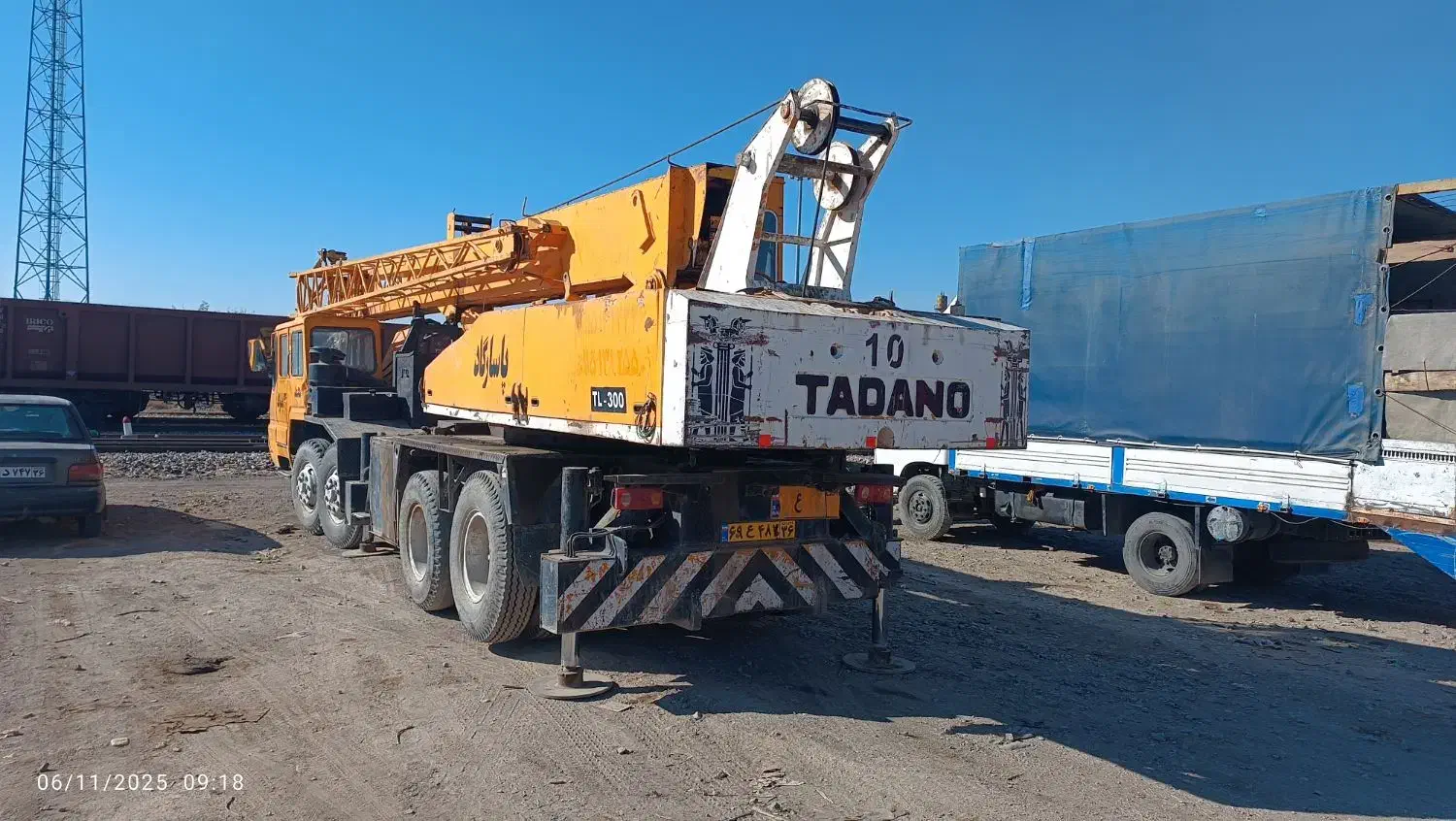 جرثقیل تادانو|خودرو سنگین|مشهد, طرق|دیوار