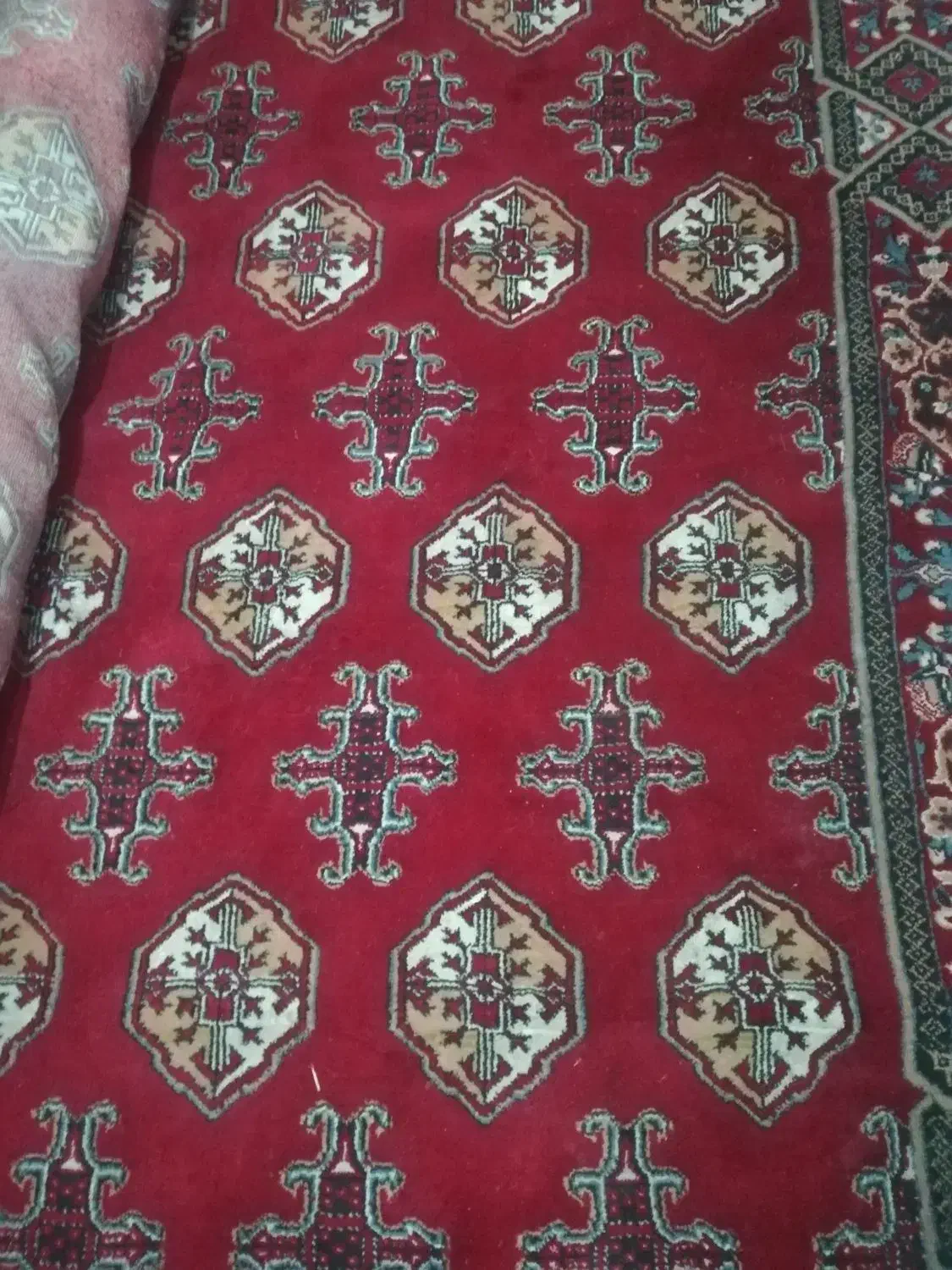 فرش  12موکت 12فرش کرم 6متری فرش گردوغیره|فرش|تهران, خاک سفید|دیوار