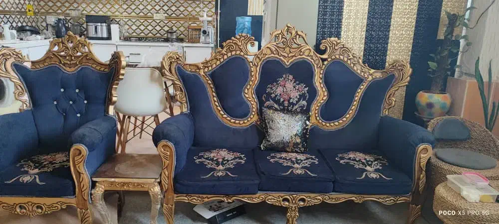 مبل سلطنتی تمیز|مبلمان خانگی و میز عسلی|آبادان, |دیوار