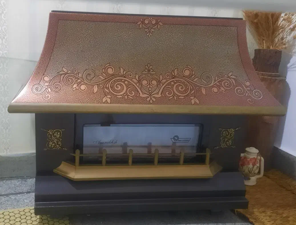 بخاری طرح شومینه ایران شرق|بخاری، هیتر، شومینه|رشت, حسین آباد|دیوار