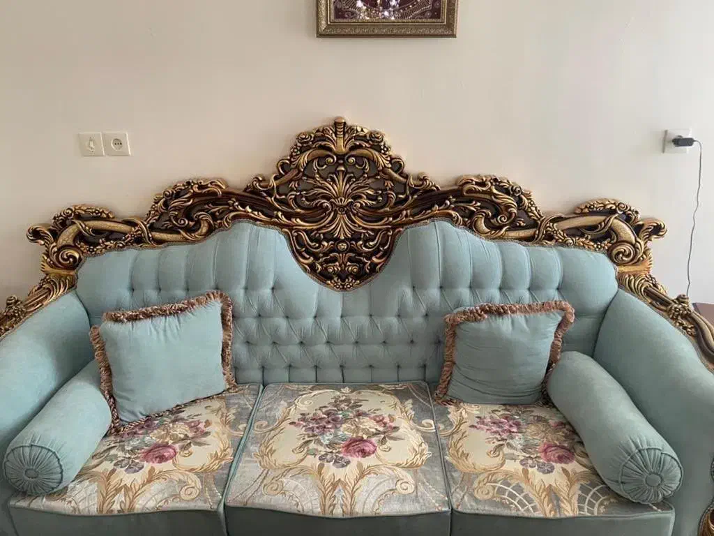 ست مبلمان چوب راش|مبلمان خانگی و میز عسلی|تهران, تاکسیرانی|دیوار