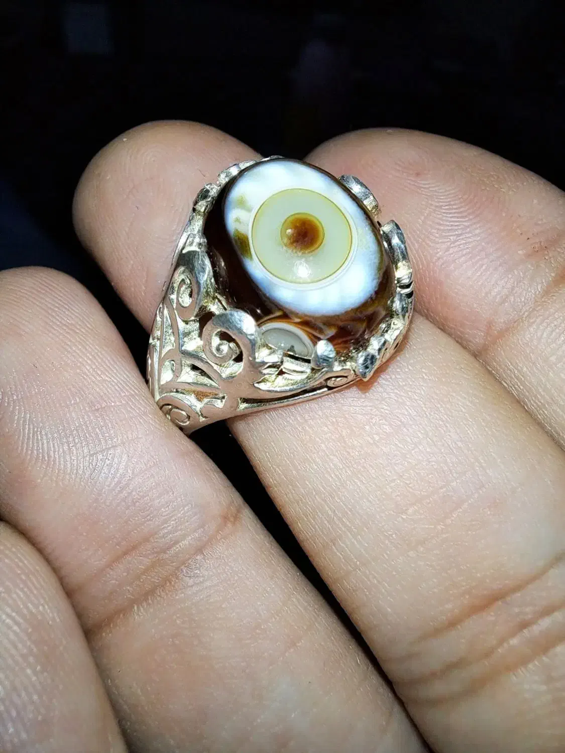 انگشتر سلیمانی تک چشم|جواهرات|اهواز, پردیس|دیوار