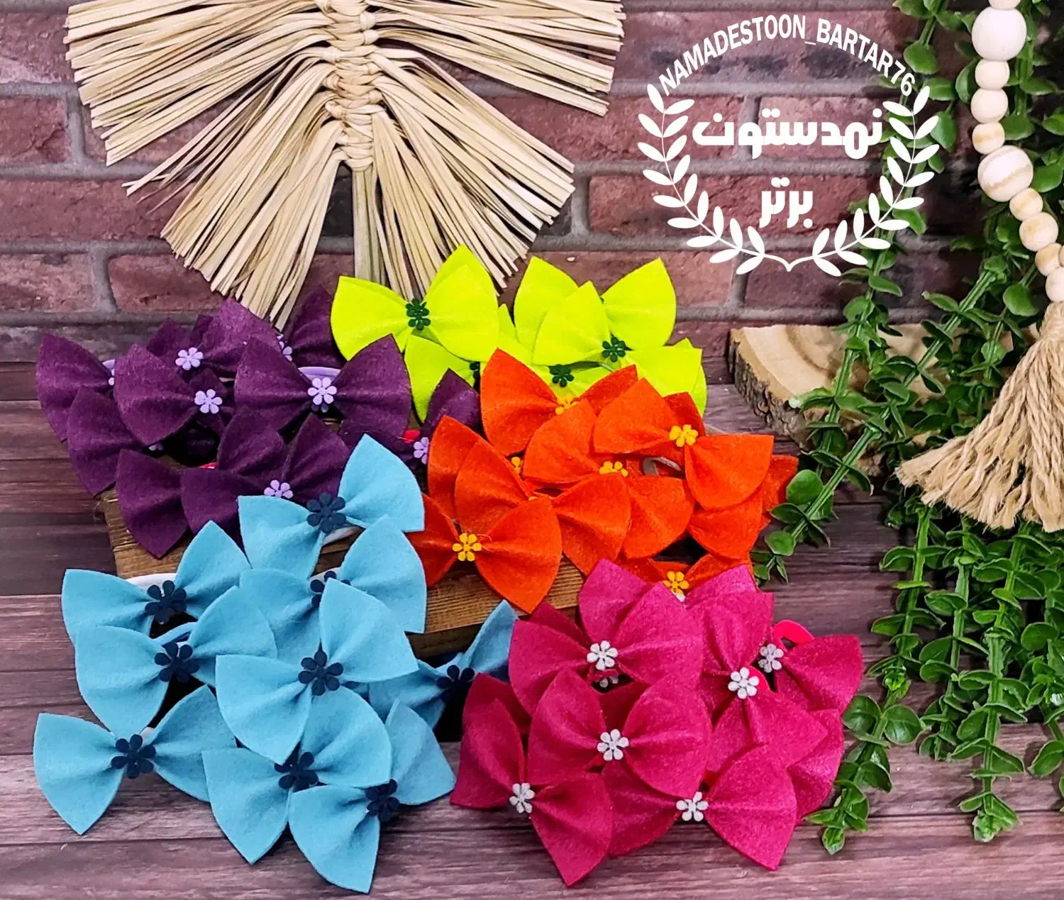 کش مو نمدی|صنایع دستی و سایر لوازم تزئینی|قم, ارم|دیوار