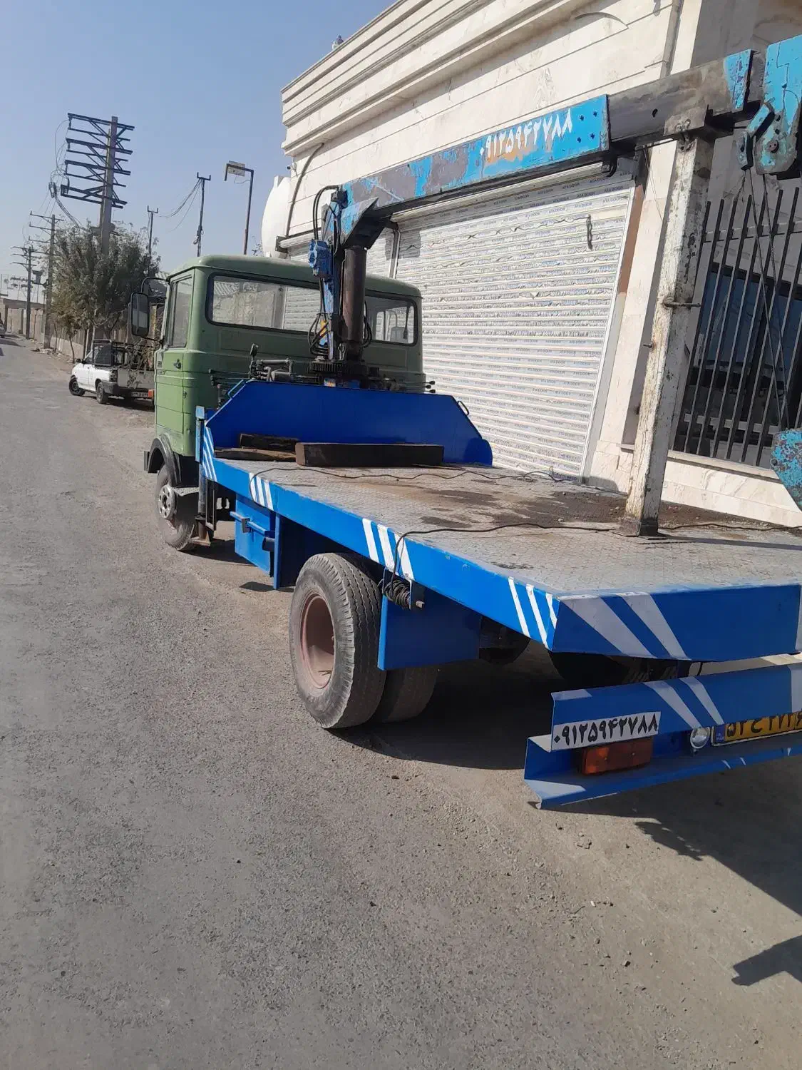 جرثقیل ۳تن بار گیری و تخلیه وجابجایی کمپرسور و ژنو|خدمات حمل و نقل|ری, شهید بهشتی|دیوار