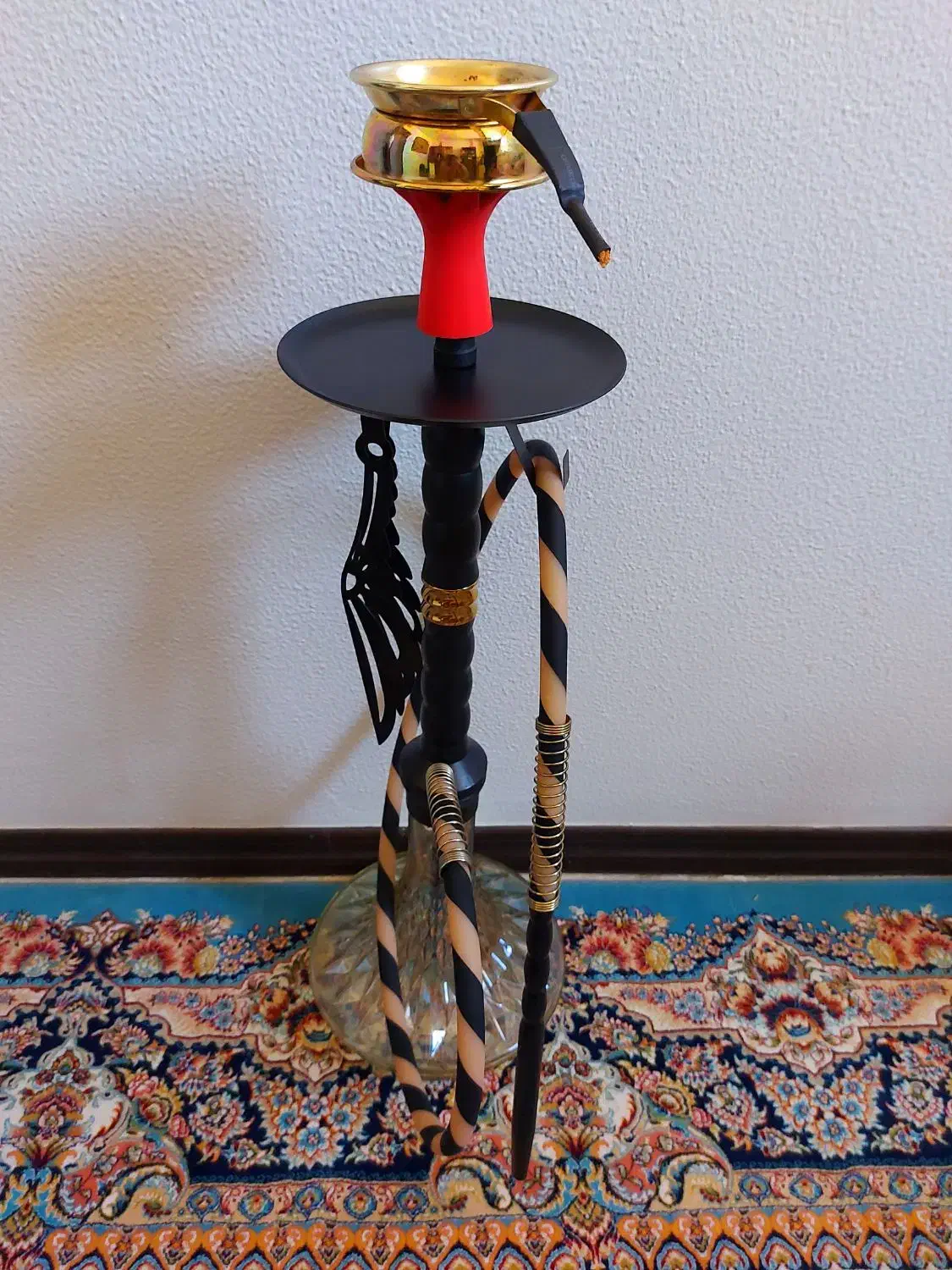 قلیان قلیون سوپاپ دار ماشینی مسافرتی|زیورآلات و اکسسوری|شاهینشهر, ۹ دی|دیوار