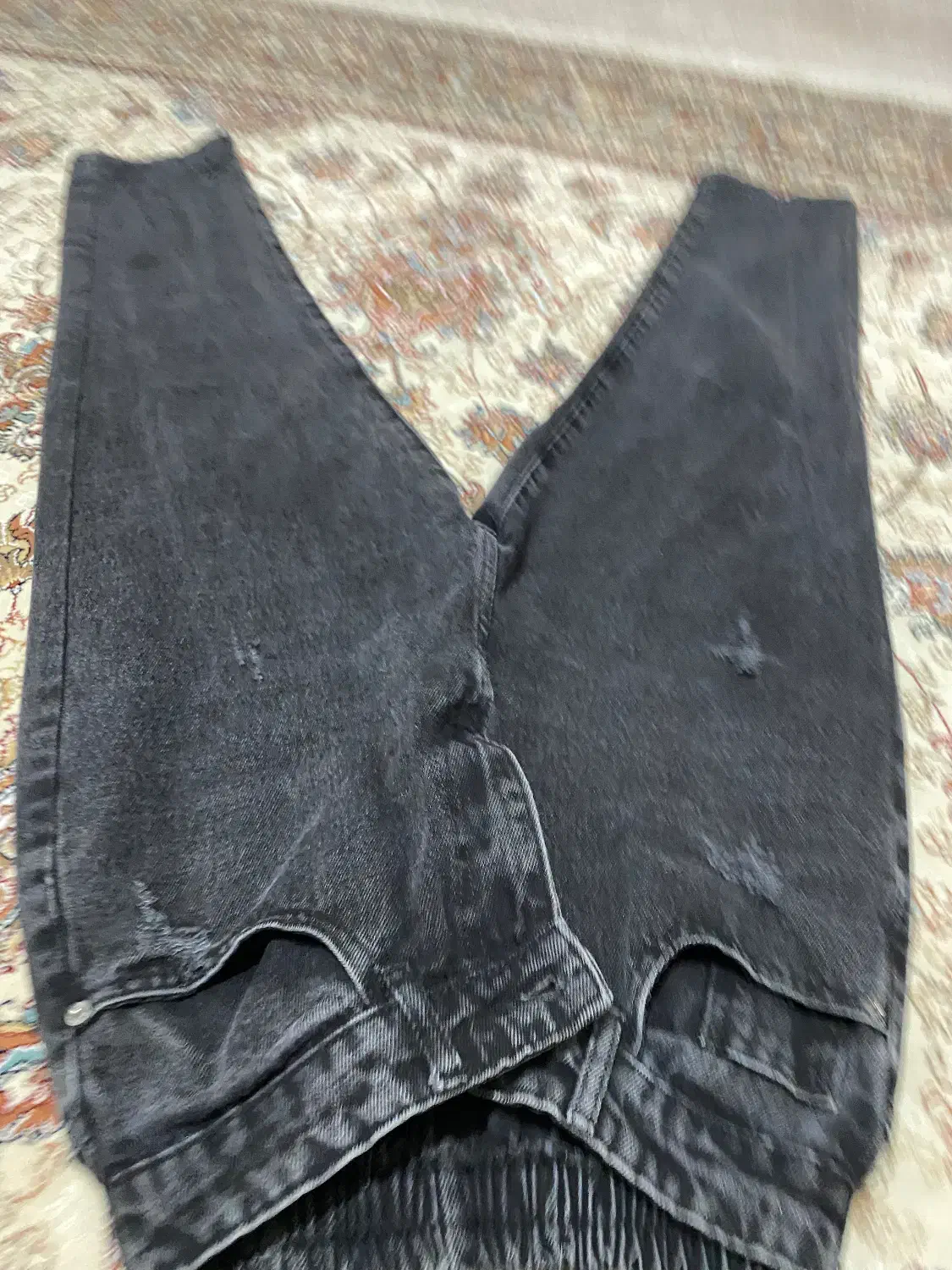 شلوار جین  مام فیت کاملا نو و سالم|لباس|زنجان, |دیوار