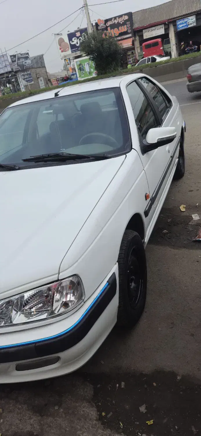 پارس مدل ۹۱ سفید|خودرو سواری و وانت|رشت, آتشگاه|دیوار