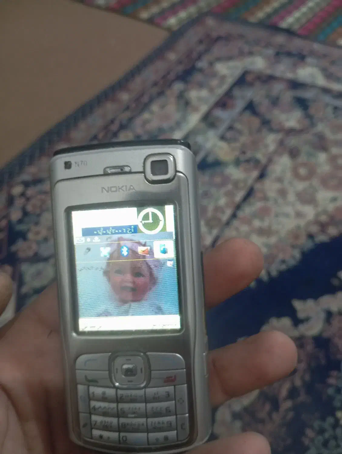 گوشی نوکیا دوسیم کارت دوربین دار گوشی ان 70سالم|موبایل|بندرعباس, |دیوار