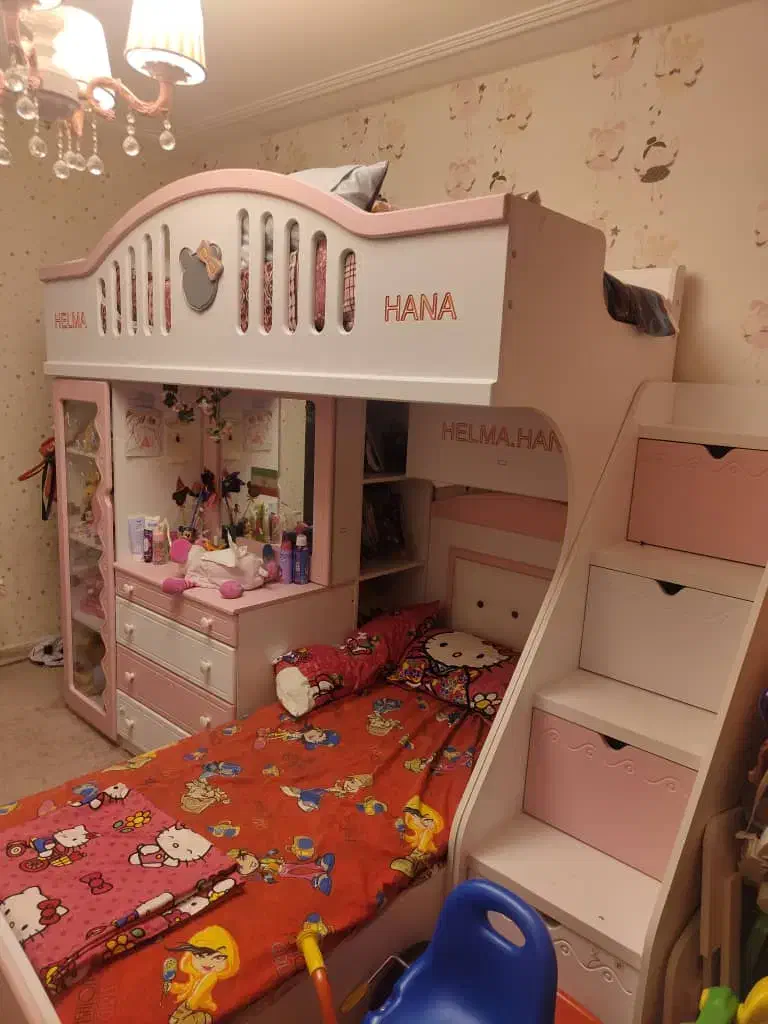 تخت ۲طبقه نوجوان بسیار شیک و تمیز|تخت و سرویس خواب|تهران, سعادت‌آباد|دیوار