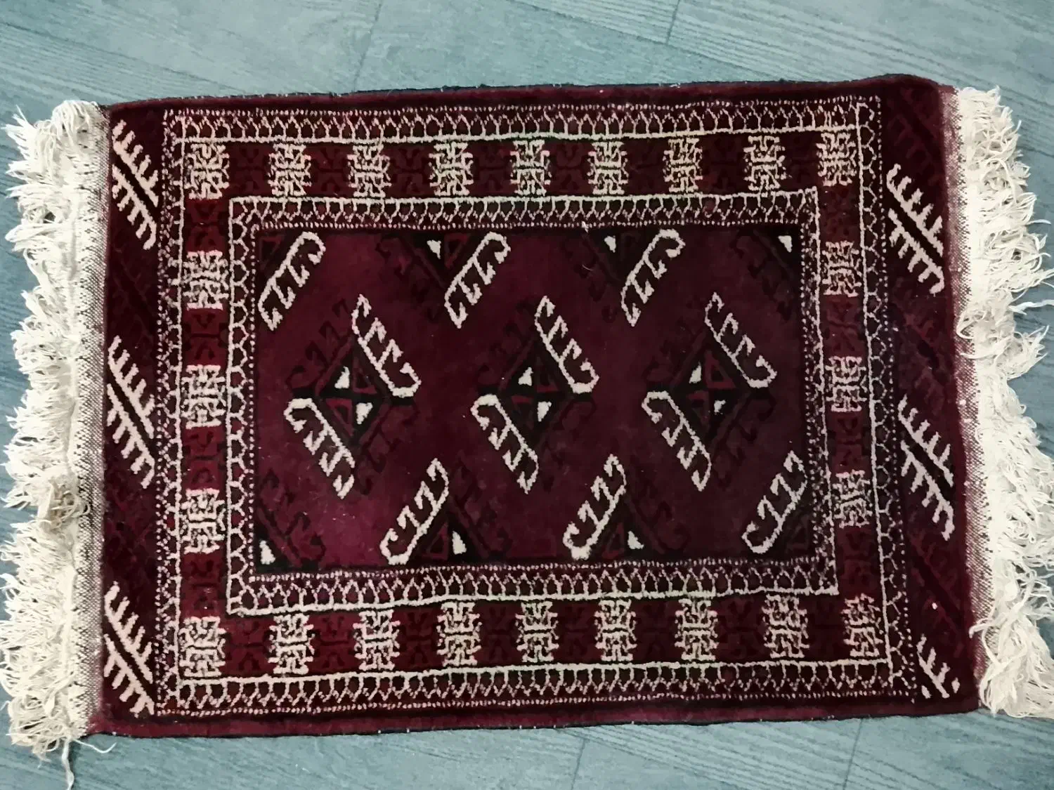 قالیچه دستباف نو وکارکرده|فرش|گنبد کاووس, |دیوار