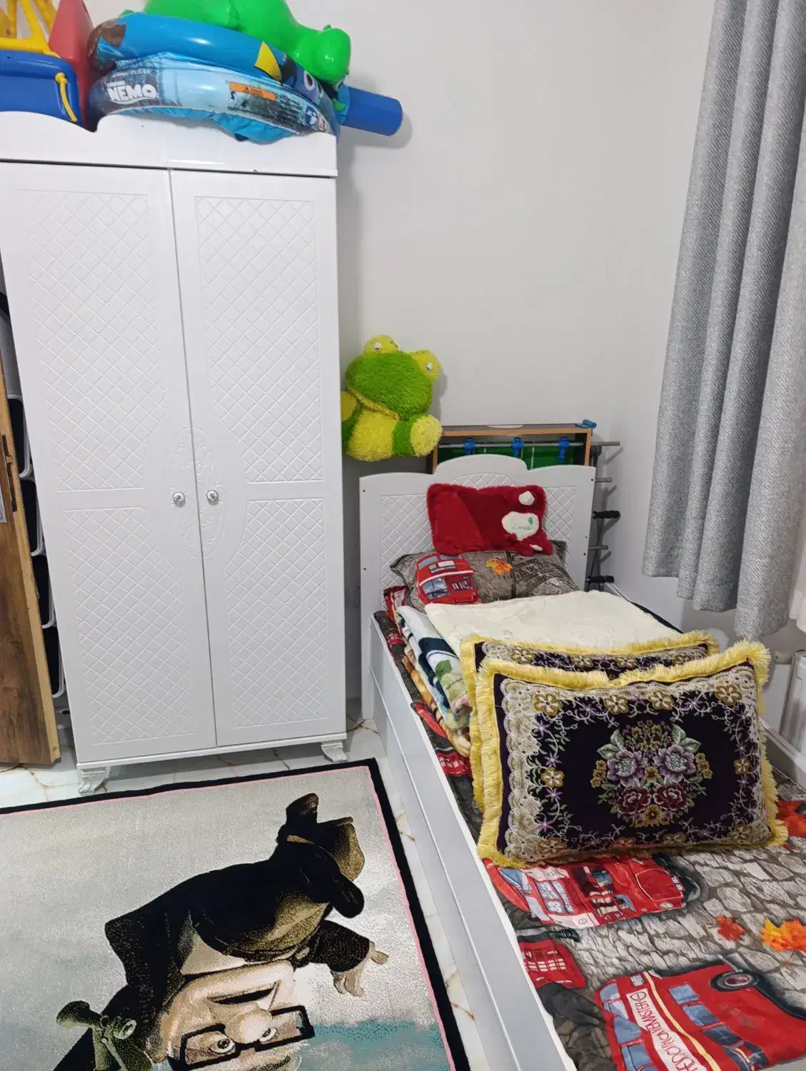 تخت دومنظوره کودک و نوجوان|تخت و سرویس خواب|اردبیل, |دیوار