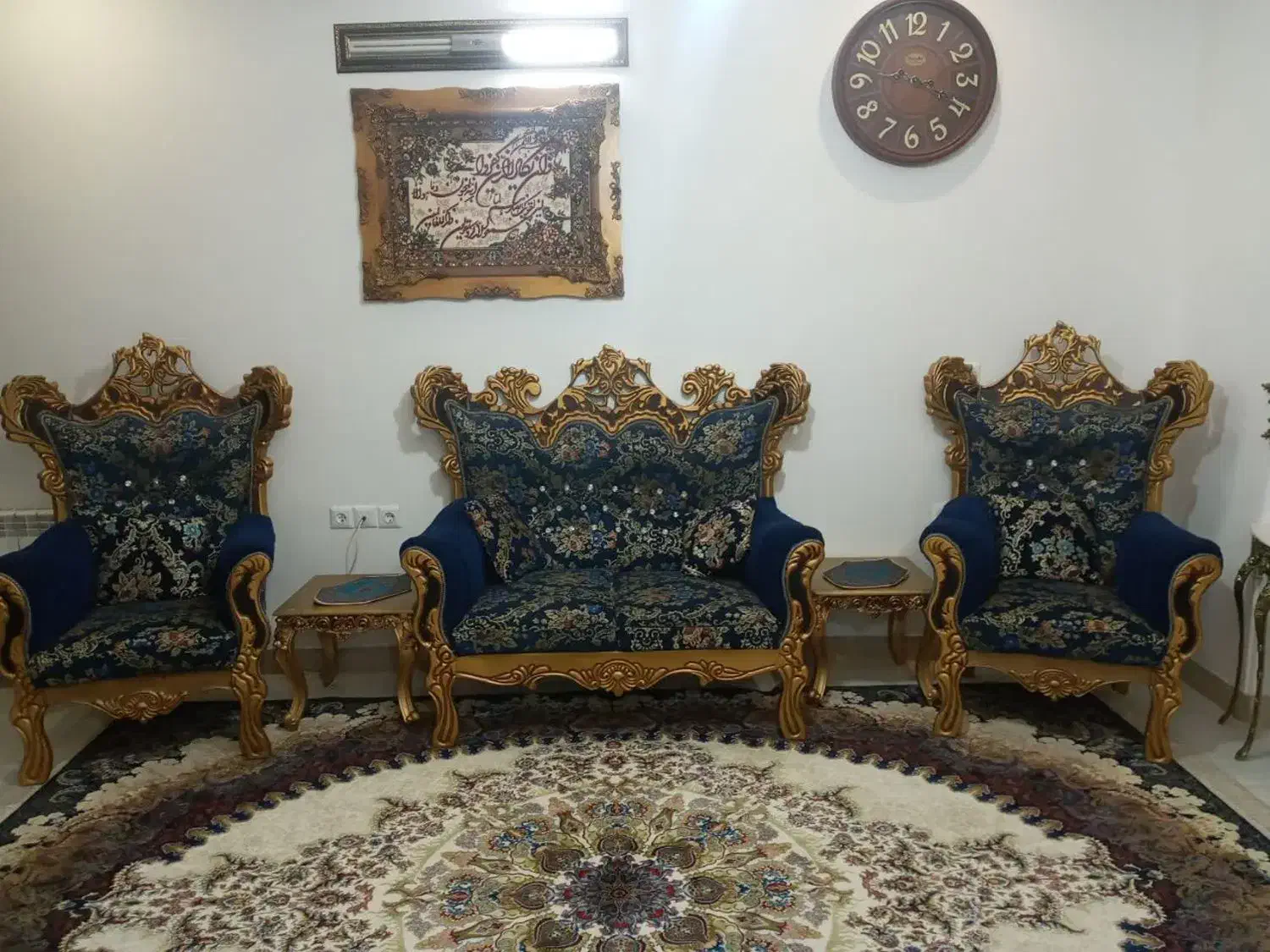 مبل سلطنتی|مبلمان خانگی و میز عسلی|قائمشهر, |دیوار