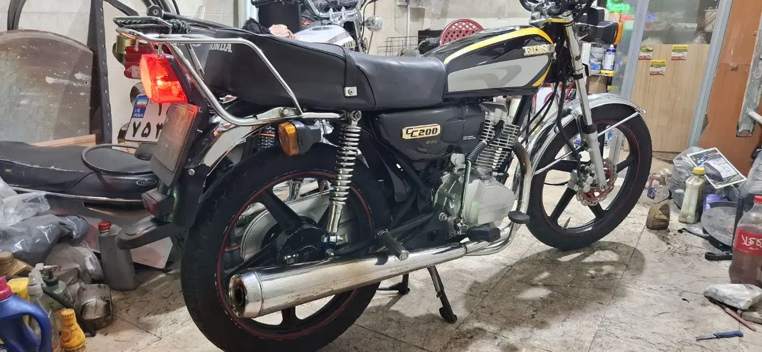 هندا ۲۰۰ رینگ اسپرت مدل ۹۸|موتورسیکلت|قدس, شهر‌قدس|دیوار