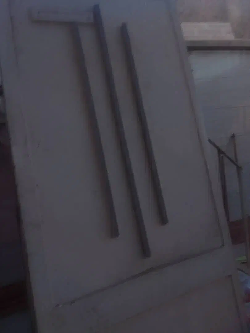 دولنگه در و راه پله آهنی سنگین ک محکم|مصالح و تجهیزات ساختمان|خرمشهر, |دیوار