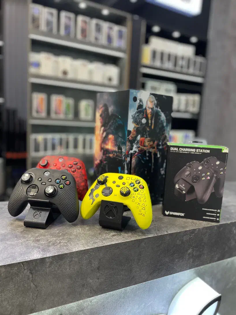 xbox seri x بخرویه دسته اضافه وشارژ دسته اشانتیون|کنسول، بازی ویدئویی و آنلاین|اصفهان, مفتح|دیوار