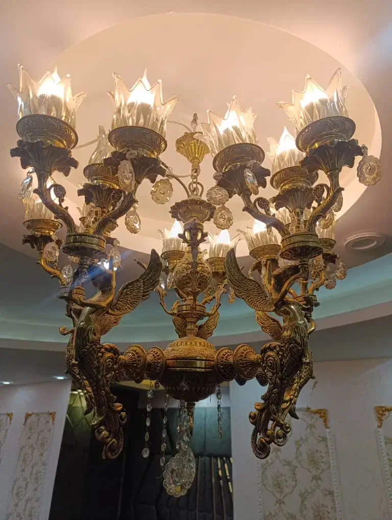 لوستر|لوستر و چراغ آویز|اندیمشک, |دیوار